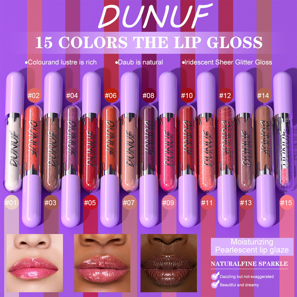 Check out DUNUF 5-tube Moisturizing, hydrating, glossy and easy-to-color lip gloss! Link Disclaimer - Foreign Trade Specification drawing