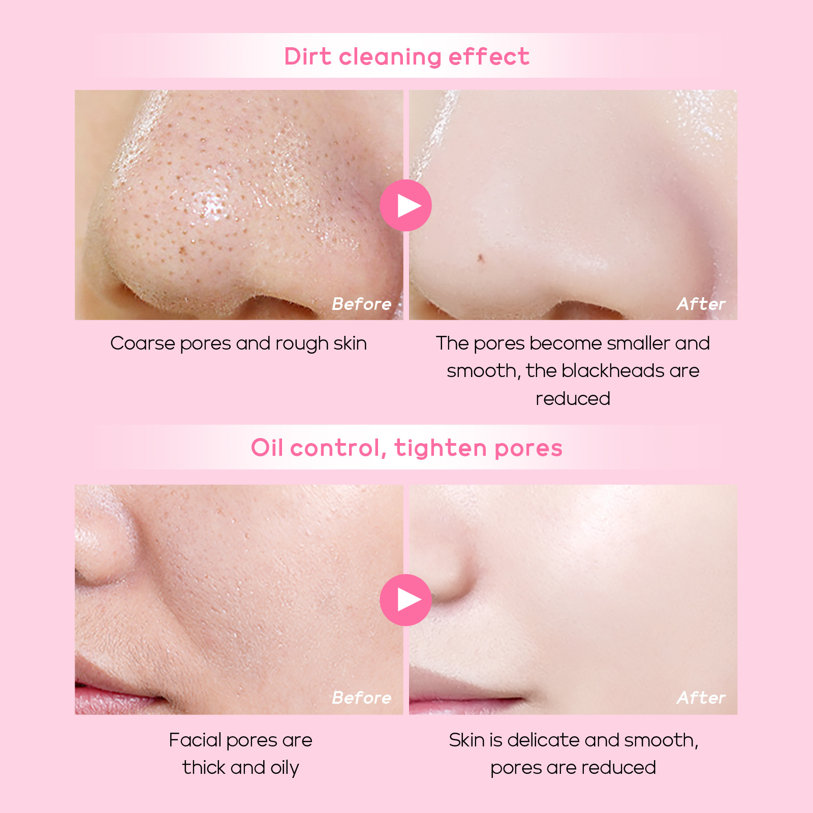 Cross-border new product Laikou Cherry Blossom Mud Mask 5g*20pcs Hydrating, pore-cleaning and moisturizing, available for wholesale from the manufacturer Application Scenario