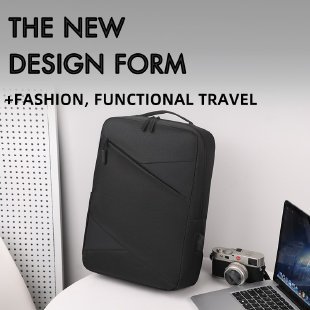 A new 14-inch cross-border computer bag with multi-functional large capacity and Oxford fabric that can print logos. A three-piece set of backpacks in stock Application Scenario