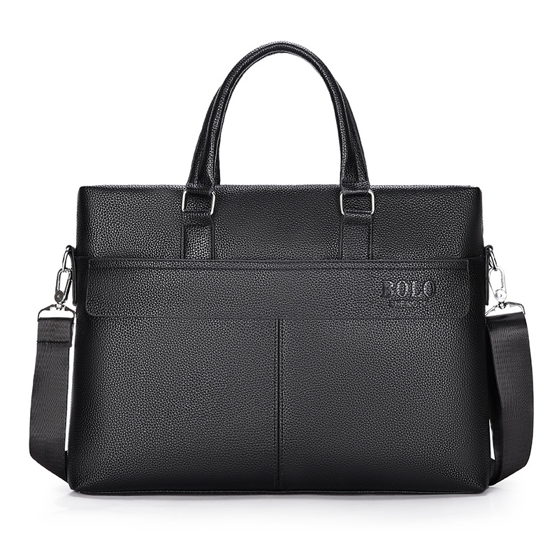 Wholesale 2025 Men's bags, business handbags, hand-held briefcases, single-shoulder bags, crossbody bags, hand-held large-capacity briefcases Item Picture