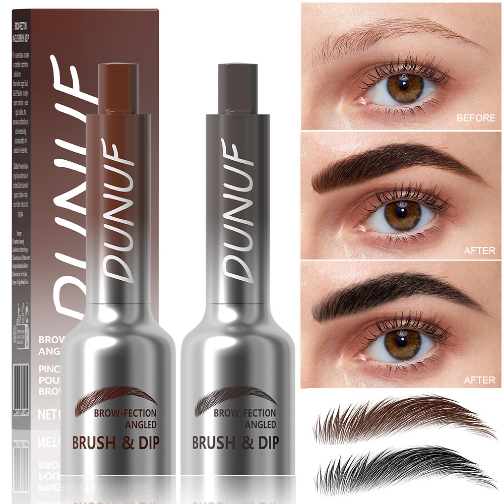 DUNUF 2-color Wild Eyebrow Dye is long-lasting and waterproof. Please check it out! Link Disclaimer - For Foreign trade only full figure