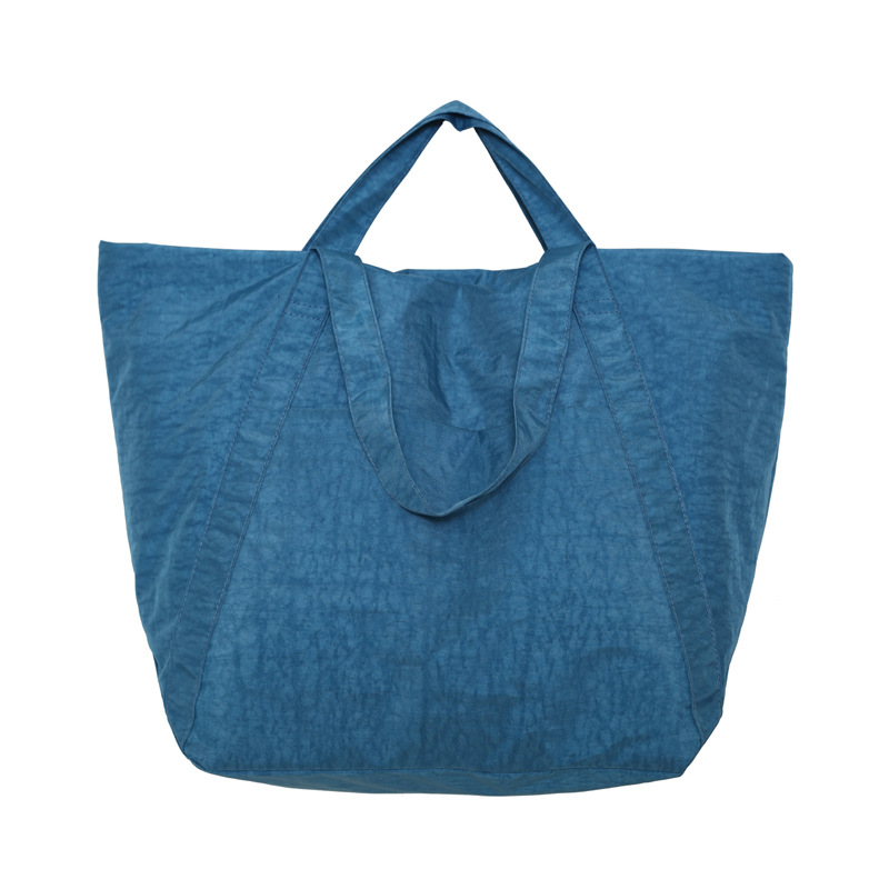 Women's American retro single-shoulder crossbody bag, casual tote bag, large-capacity single-shoulder bag, high appearance level, versatile travel bag Item Picture