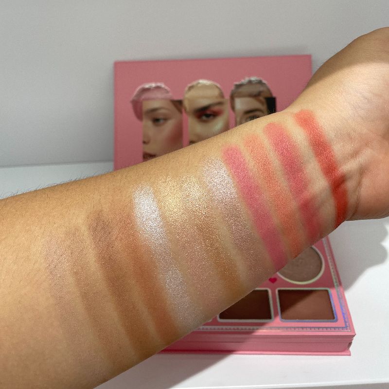  纸板眼影   书本眼影  Book eye shadow   腮红  眼影  唇釉   Three  Storeys详情3