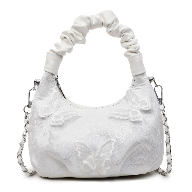 New Chinese-style embroidered bag for women, 2025 new summer commuting crossbody bag, niche ancient-style hand-held bucket bag Item Picture