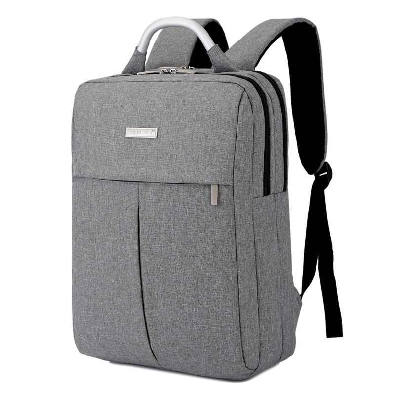 Business office notebook computer backpacks, aluminum handles, computer backpacks, school bags, conference gift backpacks with logo printing Item Picture