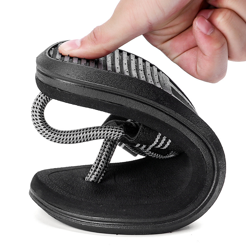 Couple sandals, personalized two-in-one summer new trendy brand beach shoes, casual anti-slip flip-flops, men's and women's cooling flip-flops Item Picture