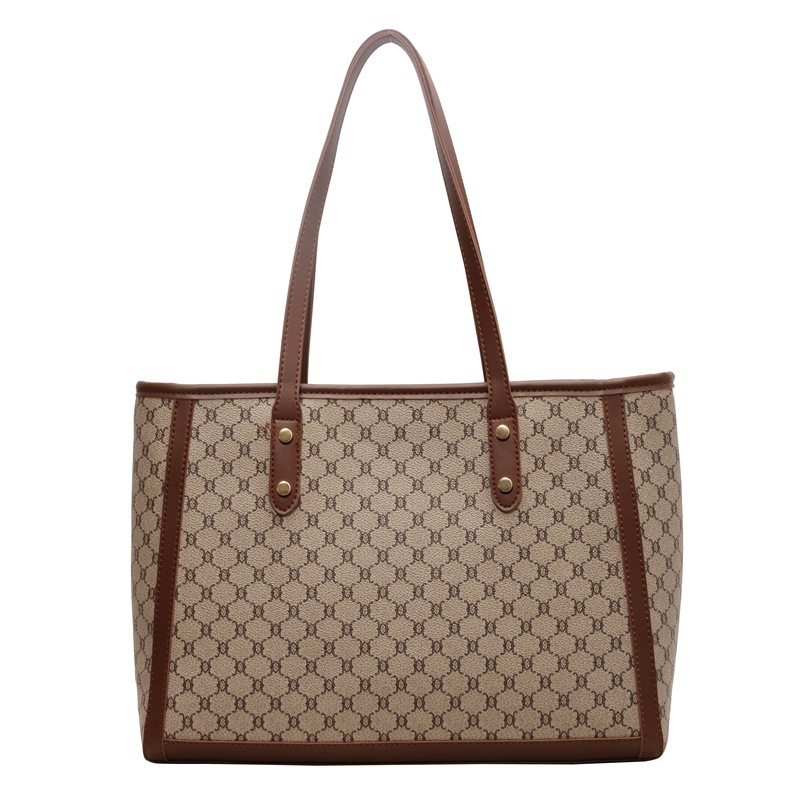 High-end, stylish, versatile, hand-carry bag for women, 2025 new trendy and popular single-shoulder bag with large capacity tote bag Item Picture