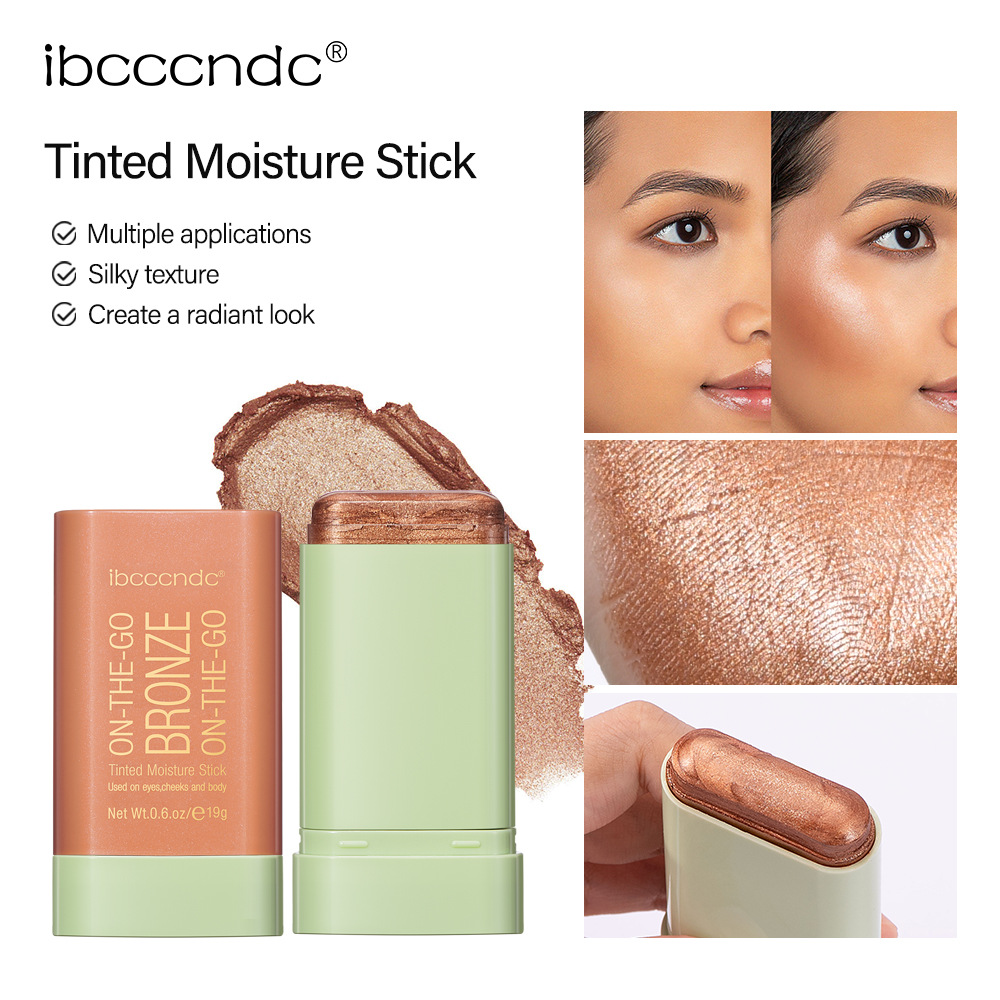 ibcccndc Rotating Contouring Stick, Highlight Contouring Stick, Shadow Contouring Stick, Natural Nude Makeup, matte Contouring stick details Picture