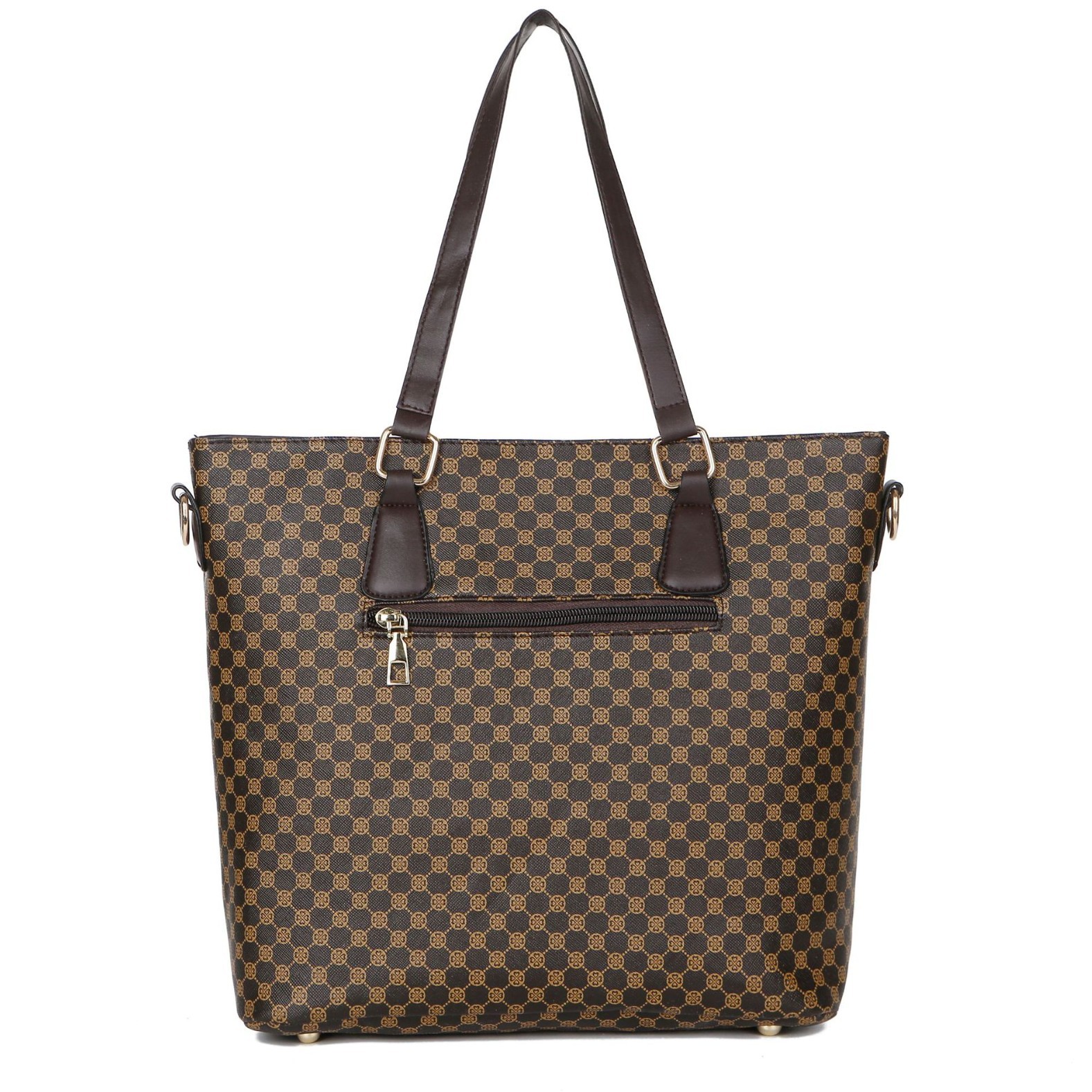 Women's bag 2023 New foreign trade trendy mother and child bag six-piece set, fashionable printed, versatile, single-shoulder crossbody bag, small handbag Specification drawing