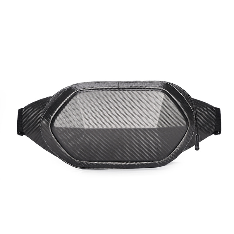 New hard-shell bags, men's chest bags, outdoor crossbody bags, men's trendy sports bags, casual waist bags, men's backpacks Item Picture
