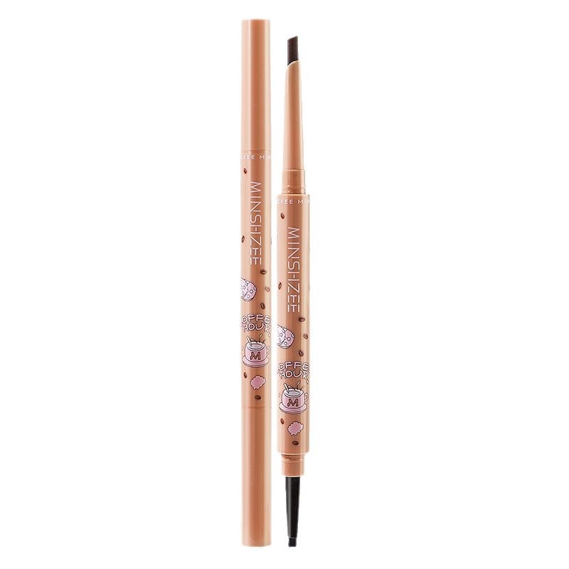 Mingxi Zhi eyeliner Gel Pen is waterproof and does not smudge the blade. It is a double-headed eyeliner pen with a dark brown color that is suitable for beginners to cross borders Item Picture