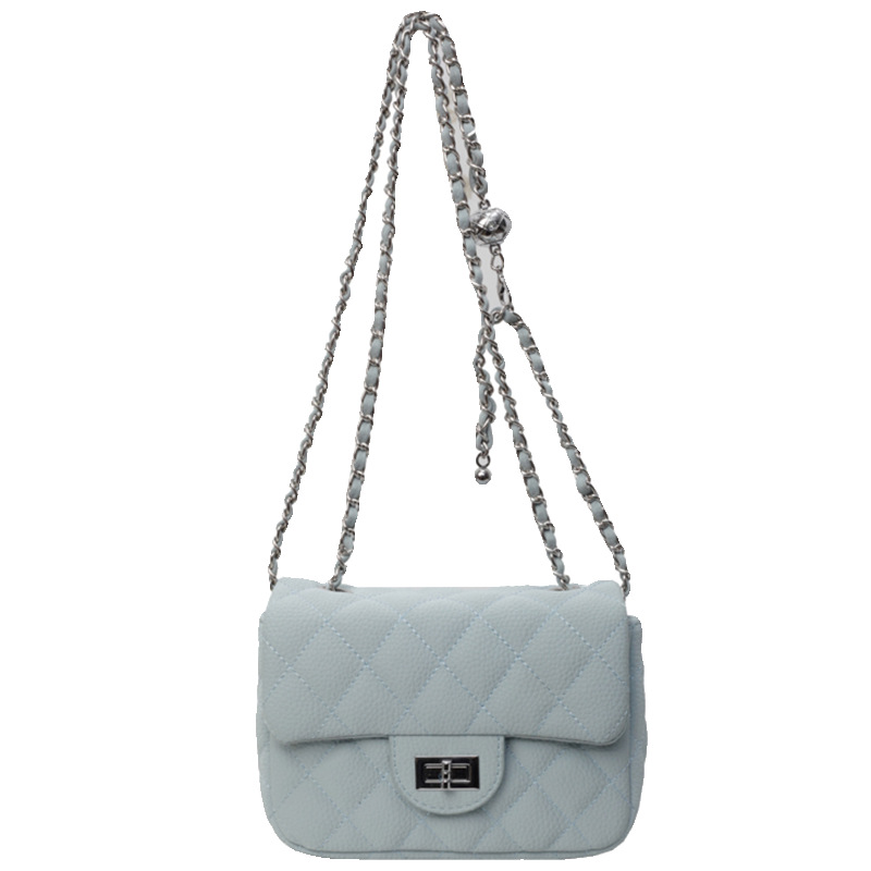 Diamond-shaped chain bag for women, 2025 new style, trendy and high-end fashion, versatile for spring and summer, single-shoulder crossbody bag, small square bag Item Picture
