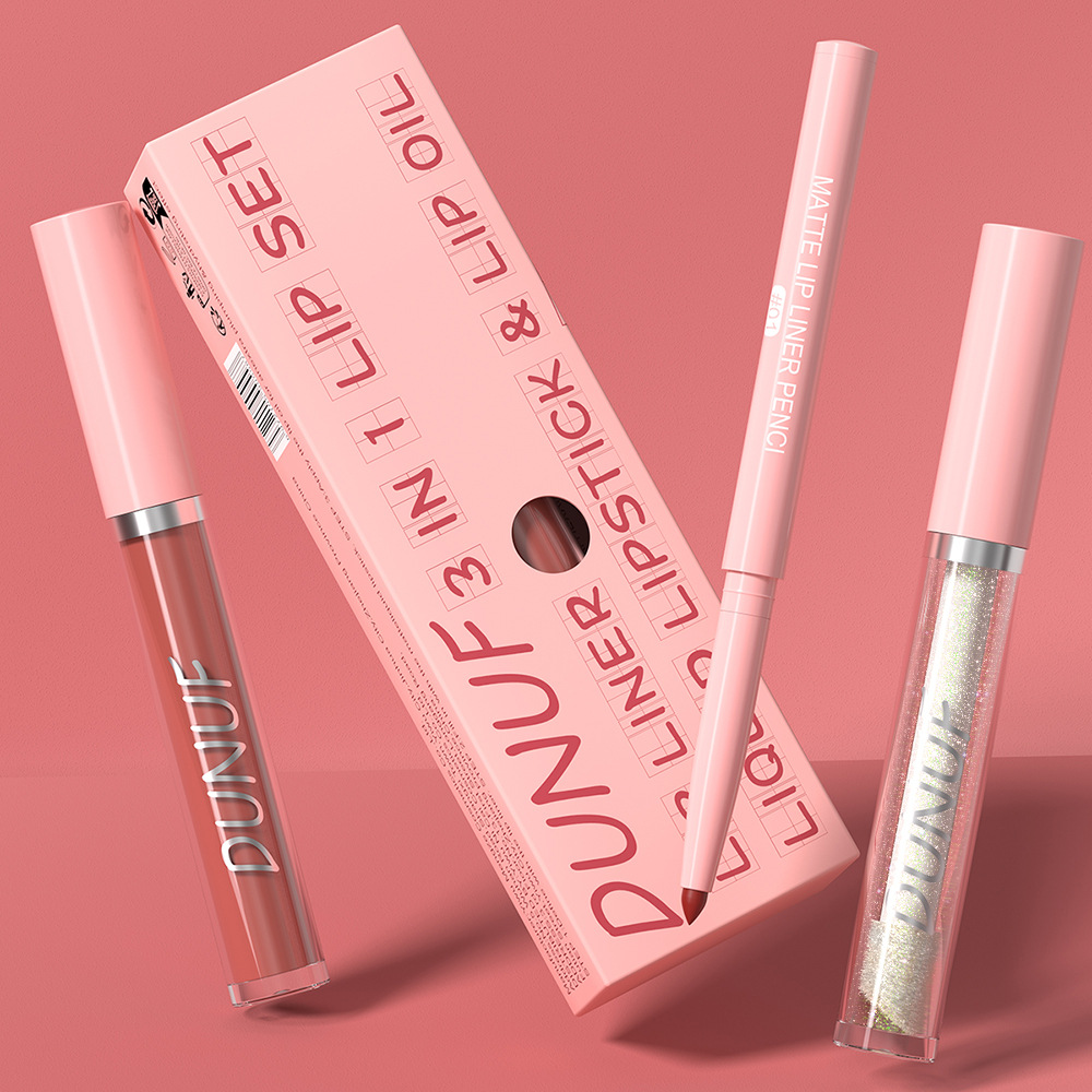 Check out DUNUF 3-in-1 lip liner Pen + Lip Gloss + Lip Oil! Link Disclaimer - For Foreign trade only Item Picture