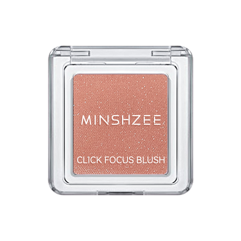 MINSHZEE Mingxi Zhi Blush Genuine Nude Natural matte Blush Affordable student Makeup Blush Cross-border Item Picture
