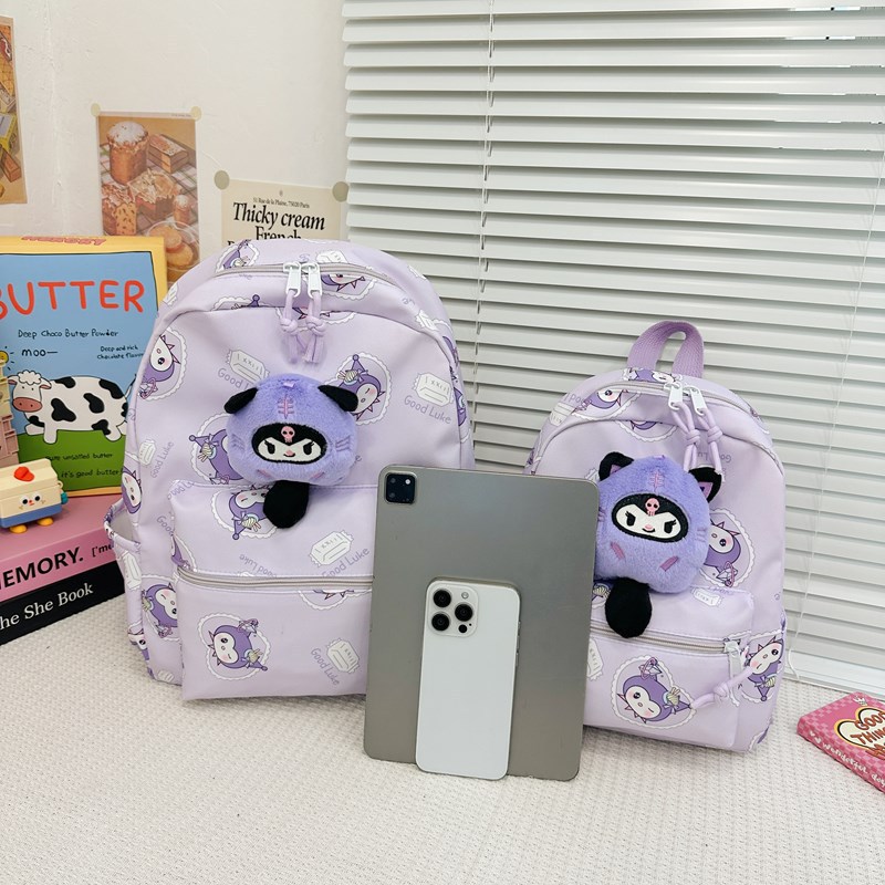 2024 Children's trendy backpacks: Cute cartoon casual backpacks for boys and Girls, fashionable printed kindergarten schoolbags Application Scenario