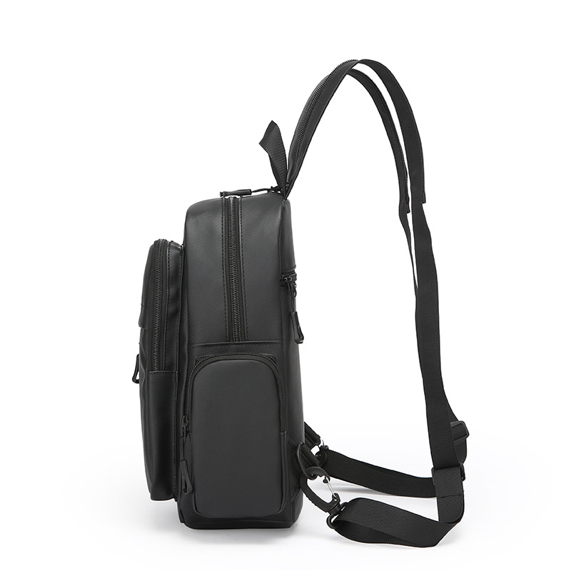 New men's chest bag, water-resistant, cross-border Oxford fabric, suitable for both shoulder and single shoulder, business men's computer backpack Application Scenario