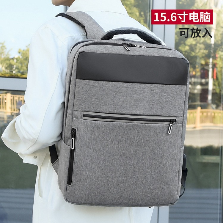 Cross-border business backpack, men's USB fashionable casual backpack, large-capacity travel bag, computer backpack, women's backpack details Picture