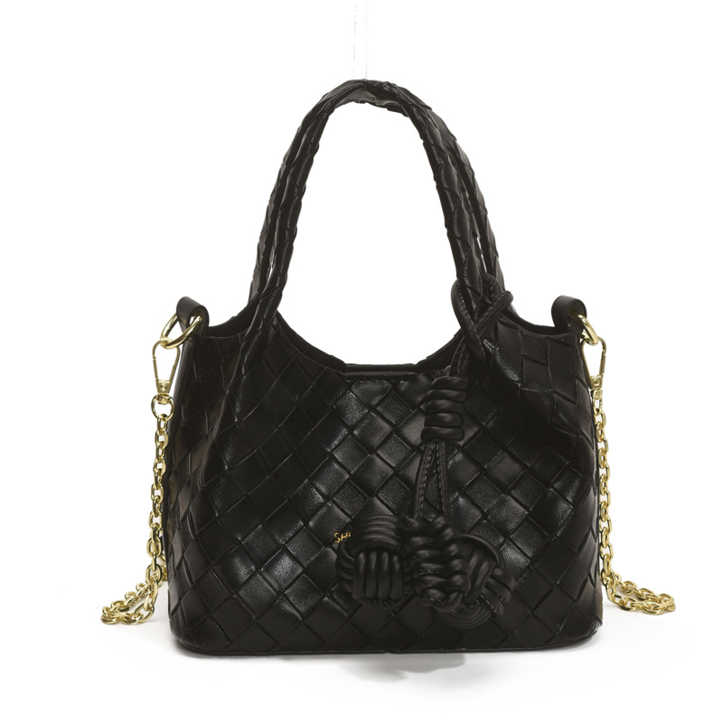 Fashionable retro trend 2025 Summer new casual, stylish, simple and niche design bucket women's bag single-shoulder bag Item Picture