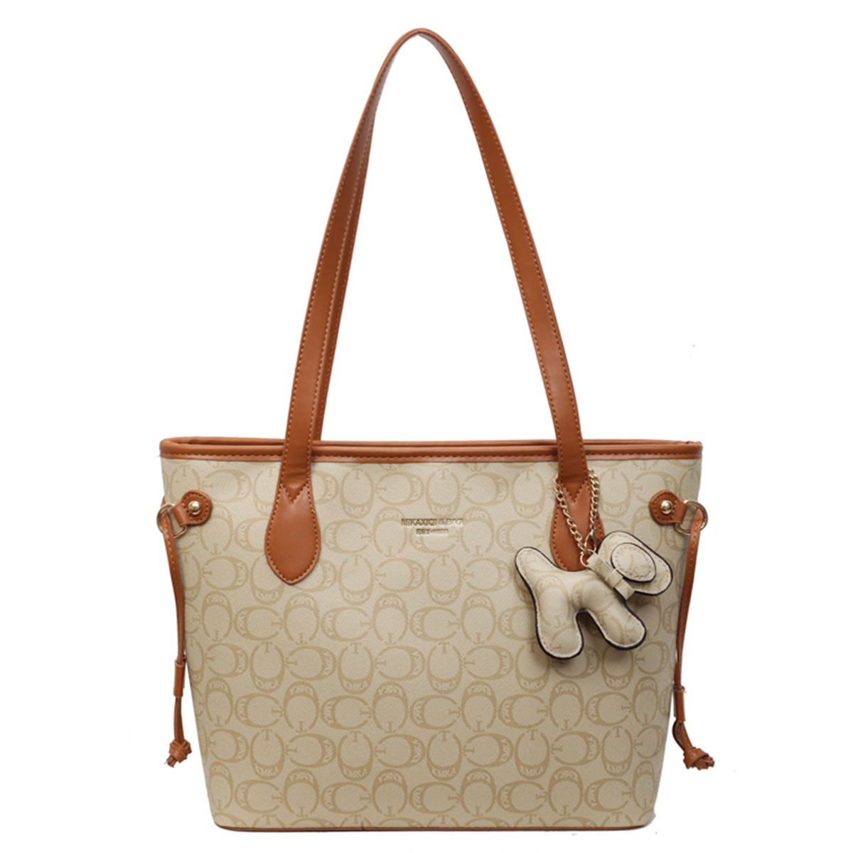 Korean high-end, versatile and retro single-shoulder commuter bag for women, new summer 2025 large-capacity fashionable tote bag Item Picture