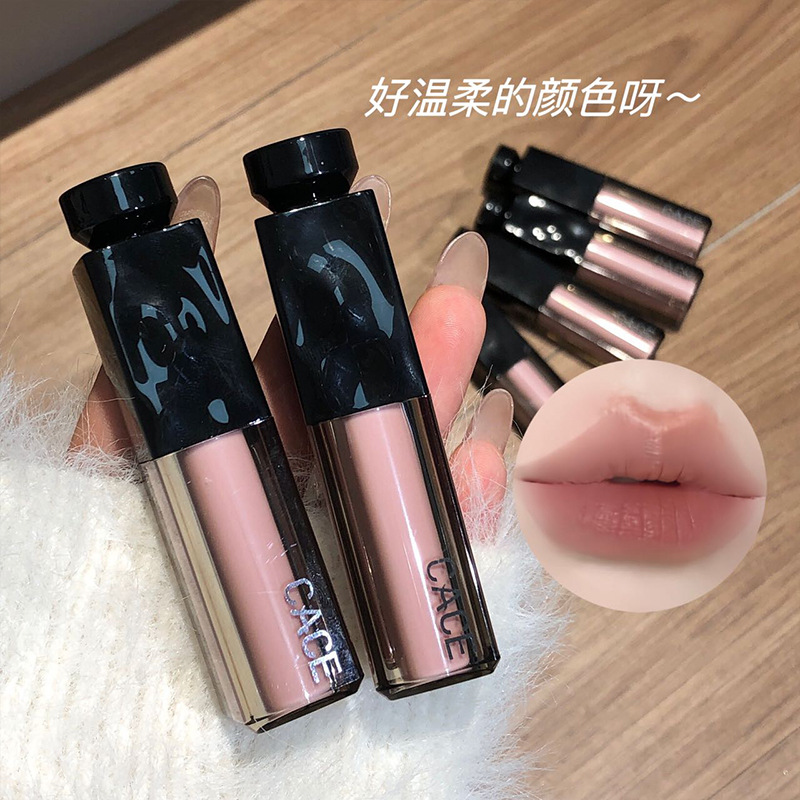 CACE Encounters Secret Realm Matte Lip Gloss 6-color Matte Jelly Lip Gloss Italian Concentrated Lipstick Velvet Student Whitening details Picture