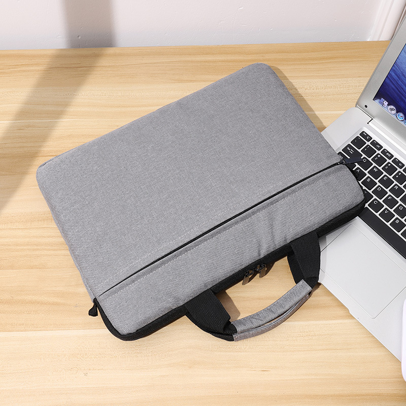 Lightweight laptop bag 14/15.6-inch ultrabook single-shoulder handbag wholesale gift with logo printing Application Scenario