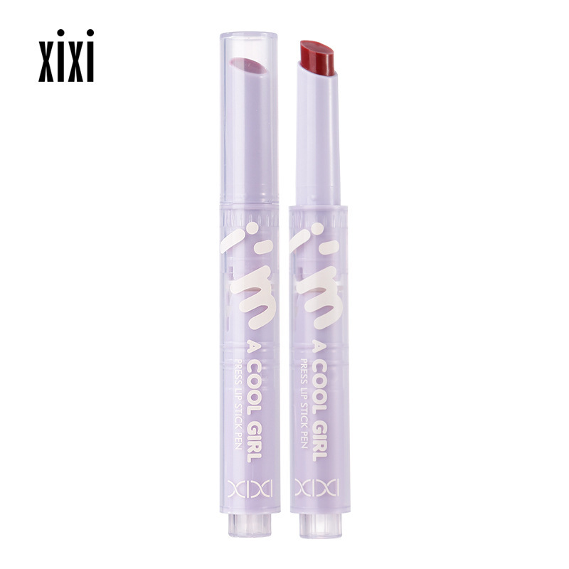 xixi's gentle and ambitious ice-clear lipstick is moisturizing and hydrating, preventing dryness and cracking, and reducing lip lines. It's a pure desire for a pseudo-natural look lipstick Item Picture