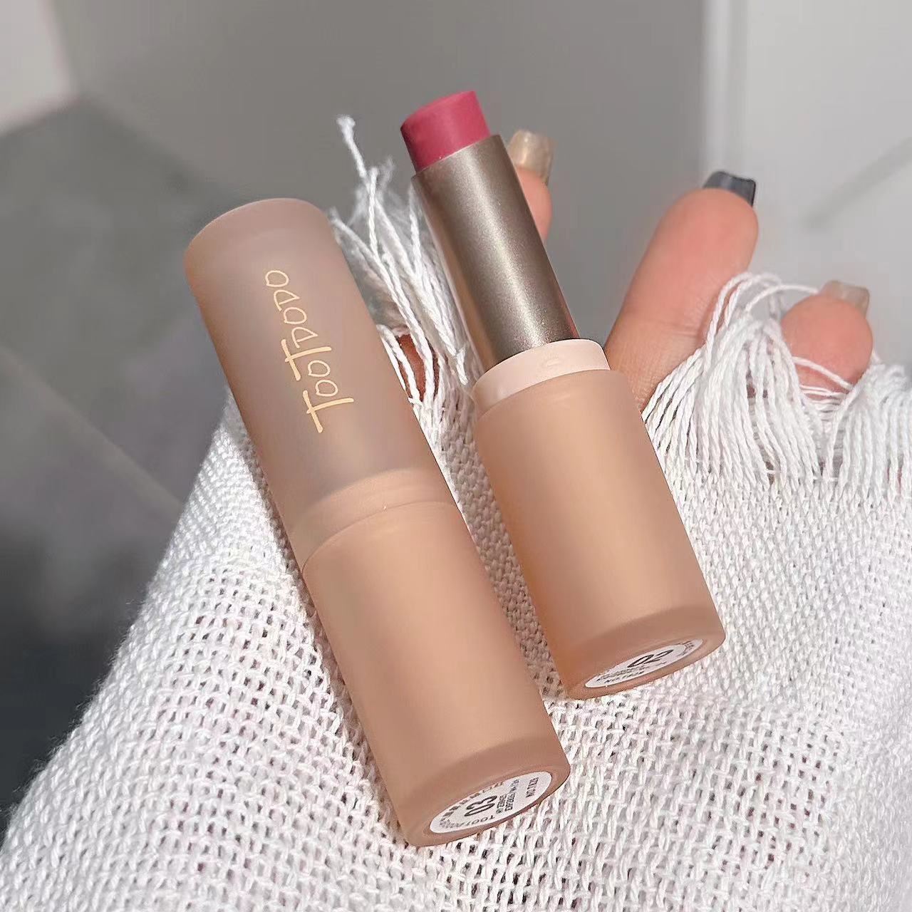 Toot Dodo~ Air Mist velvet lipstick enhances complexion, long-lasting non-stick, soft mist matte nude lipstick details Picture