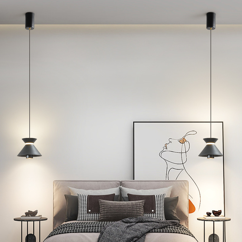 餐厅吊灯创意个性现代艺术过道灯卧室床头灯高级感