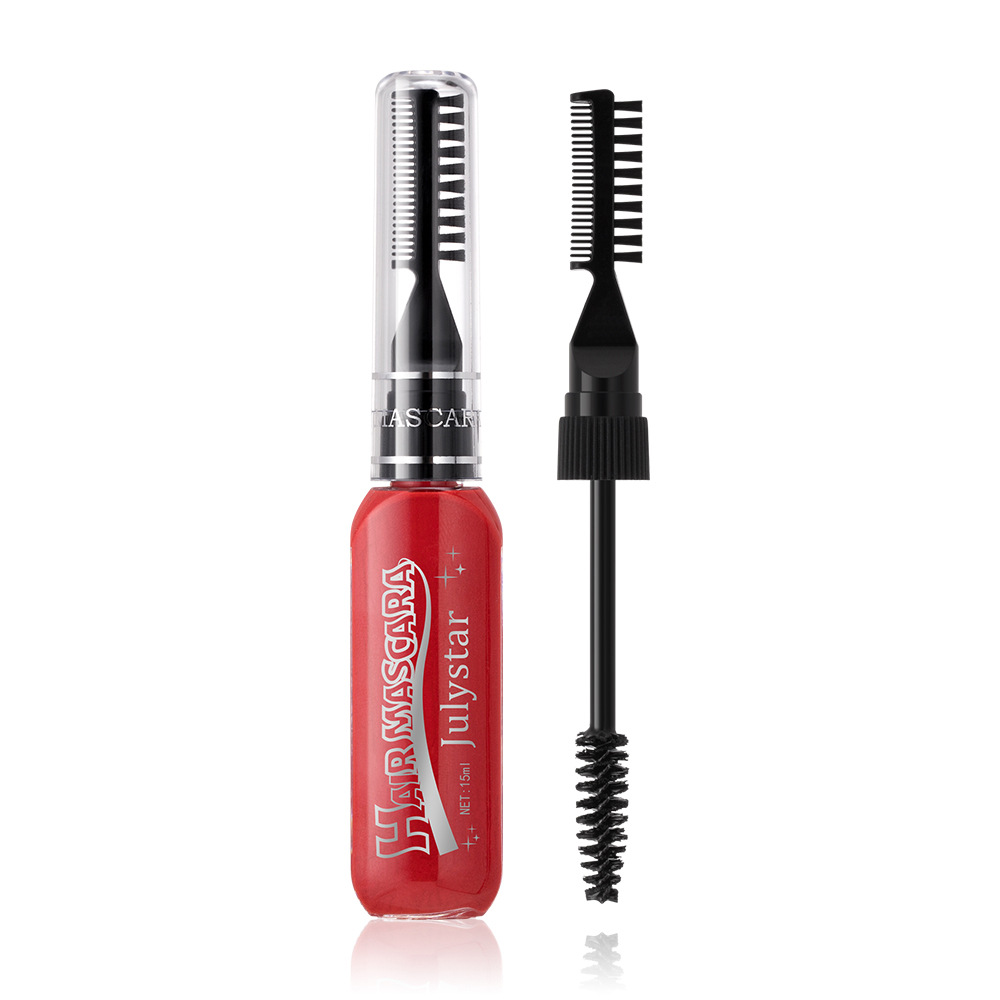 Julystar Cross-border one-time double-head color eyelash picking cosplay party stage makeup Item Picture