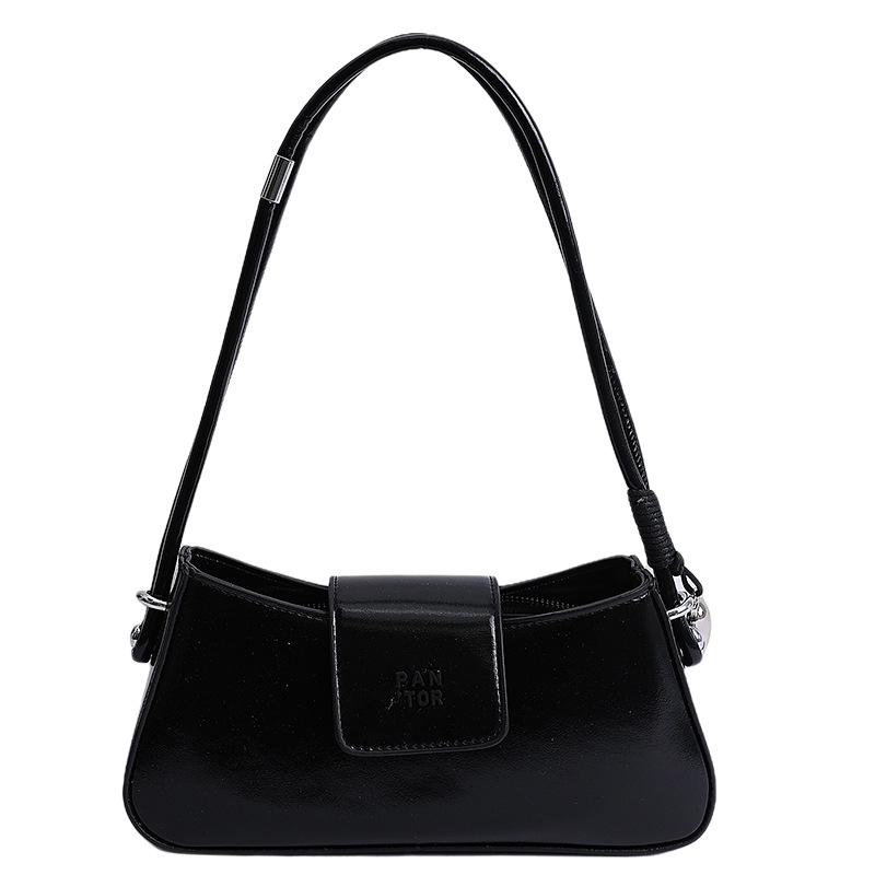 Trendy women's bags for the 2025 summer season: New, fashionable and stylish single-shoulder underarm bag, casual and simple crescent moon bag Item Picture