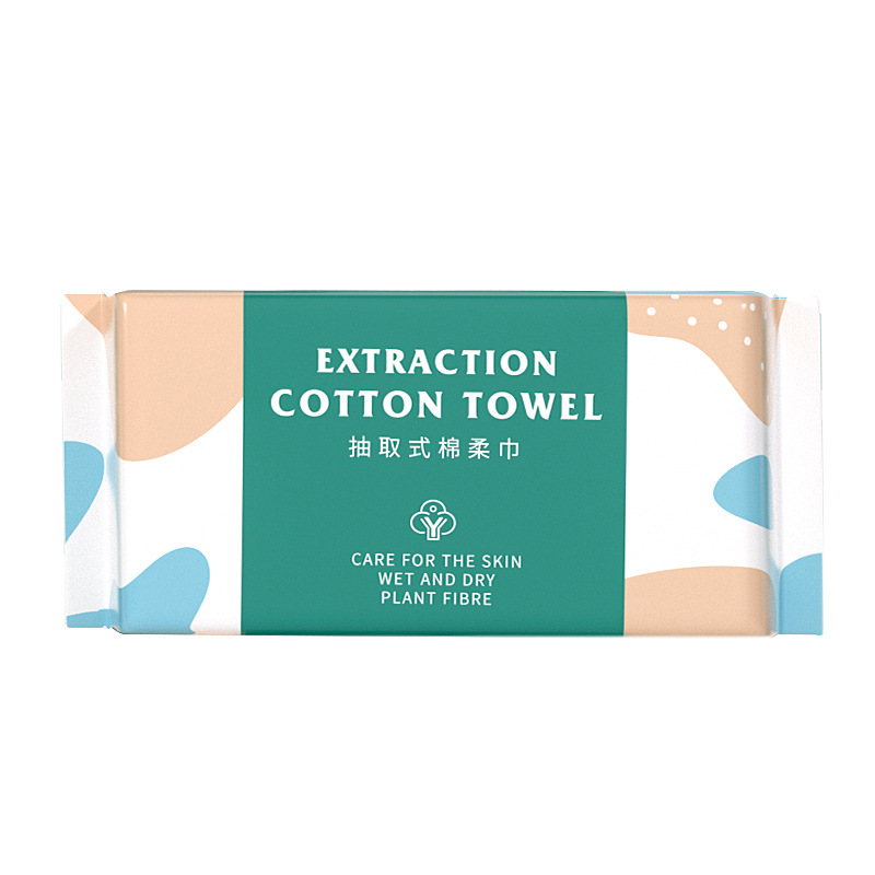 YV129, a disposable pull-out facial cleansing towel with pearl texture, thick and large cotton soft towel Item Picture
