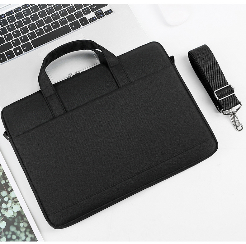 Women's laptop bag 13/14/15.6-inch notebook liner bag Men's single-shoulder business bag can be printed with logo Specification drawing