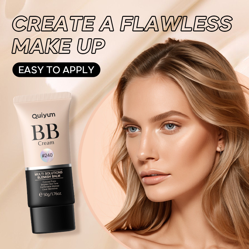 Cross-border QUIYUM BB Cream (Color Box) 50g Moisturizing Concealer without smudging manufacturer's stock wholesale details Picture