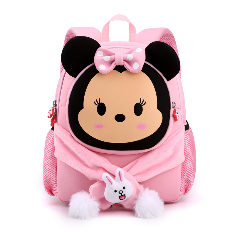 2023 New style primary school schoolbag, cartoon and animation, kindergarten children's backpack, lightweight back-protecting and anti-wandering backpack Item Picture