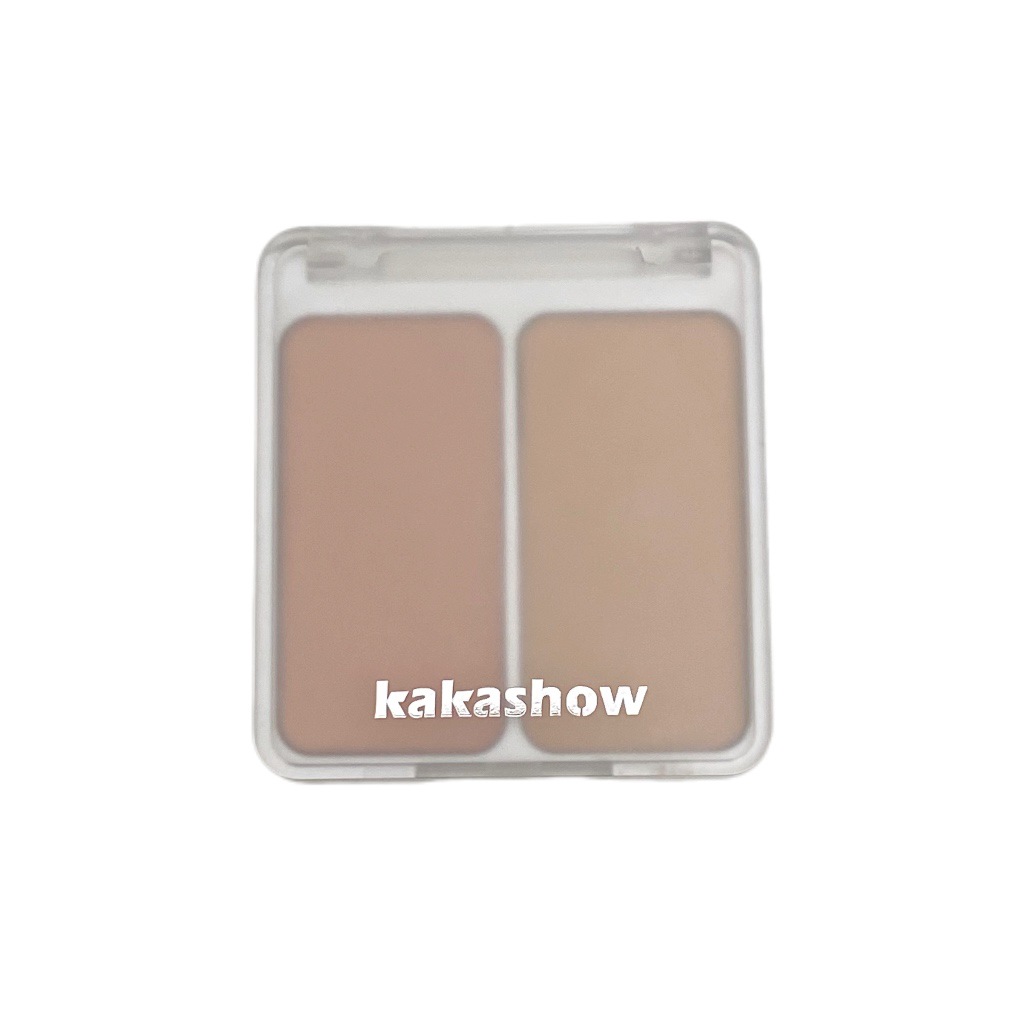 kakashow's two-color blush for spring and summer exudes a Korean-style atmosphere. This blush creates a natural look that makes a girl look fairer without makeup Item Picture