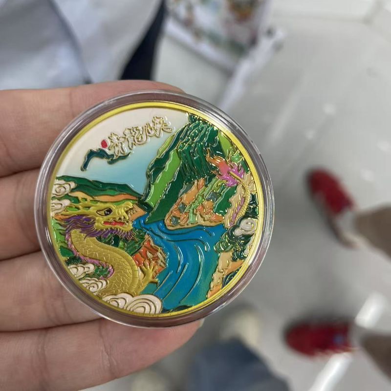 文创潮玩金属冰箱贴盲盒 国潮冰箱贴磁贴 创意家居装饰品个性磁贴收藏龙