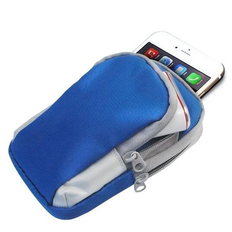 Supplying wrist bags for fashionable men and women's outdoor running sports, lightweight wallets, colorful arm bags with zero mobile phones full figure