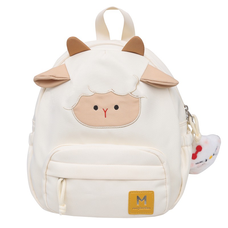 Cute and adorable little lamb girl backpack, fashionable and trendy college student schoolbag, new model for foreign trade women's backpack in 2024 Item Picture