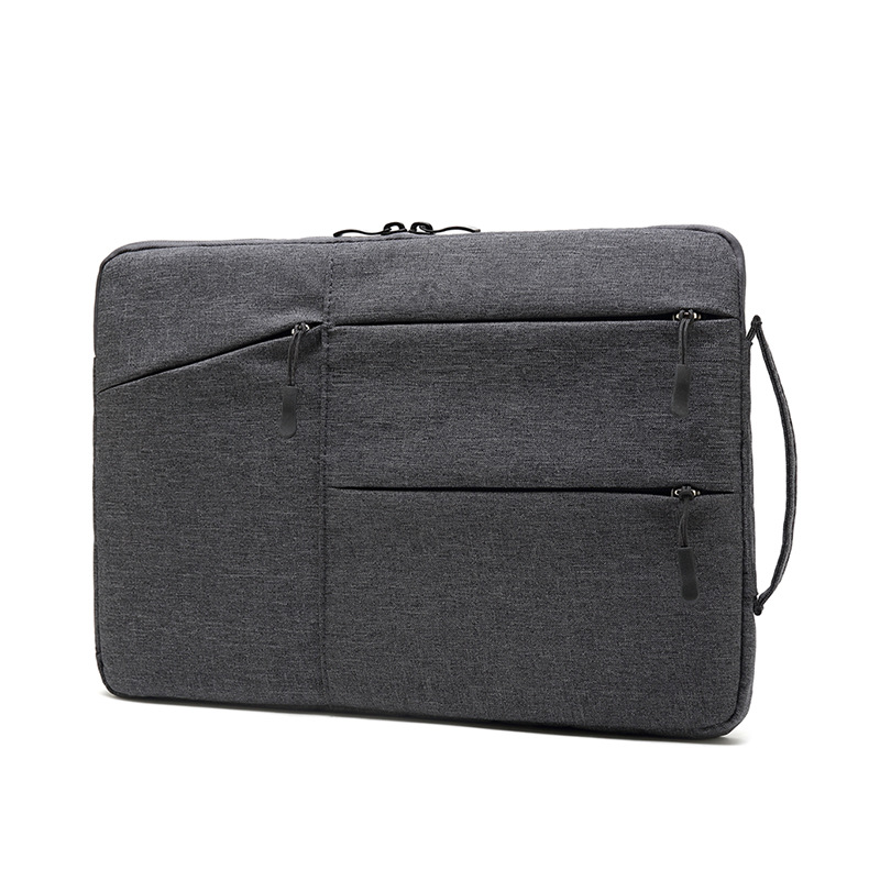 The handle computer bag is suitable for Apple 13, Huawei 15 inch multi-pocket tablet computer storage bag and notebook inner bag details Picture