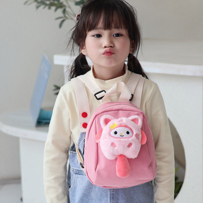 Children's schoolbags, cute Korean-style backpacks for kindergarten boys, 2024 new style mini backpacks for little girls and princesses, a trend Specification drawing