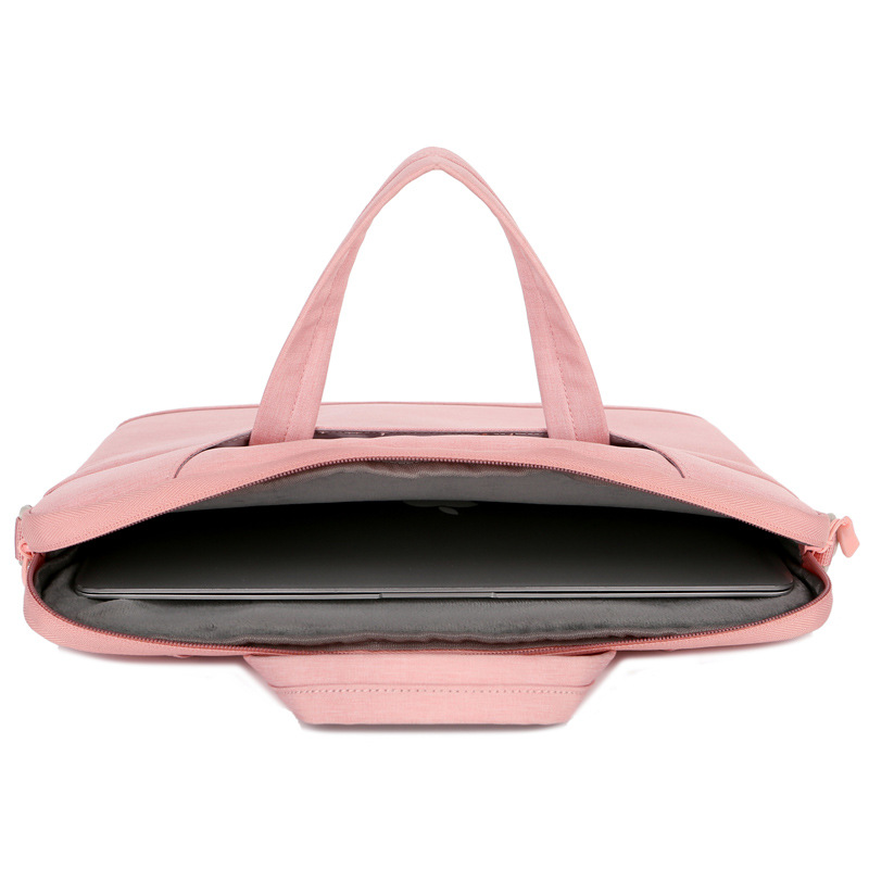 The macaron-colored laptop bag is ultra-thin and suitable for 14-inch and 15-inch macbook laptop cases details Picture