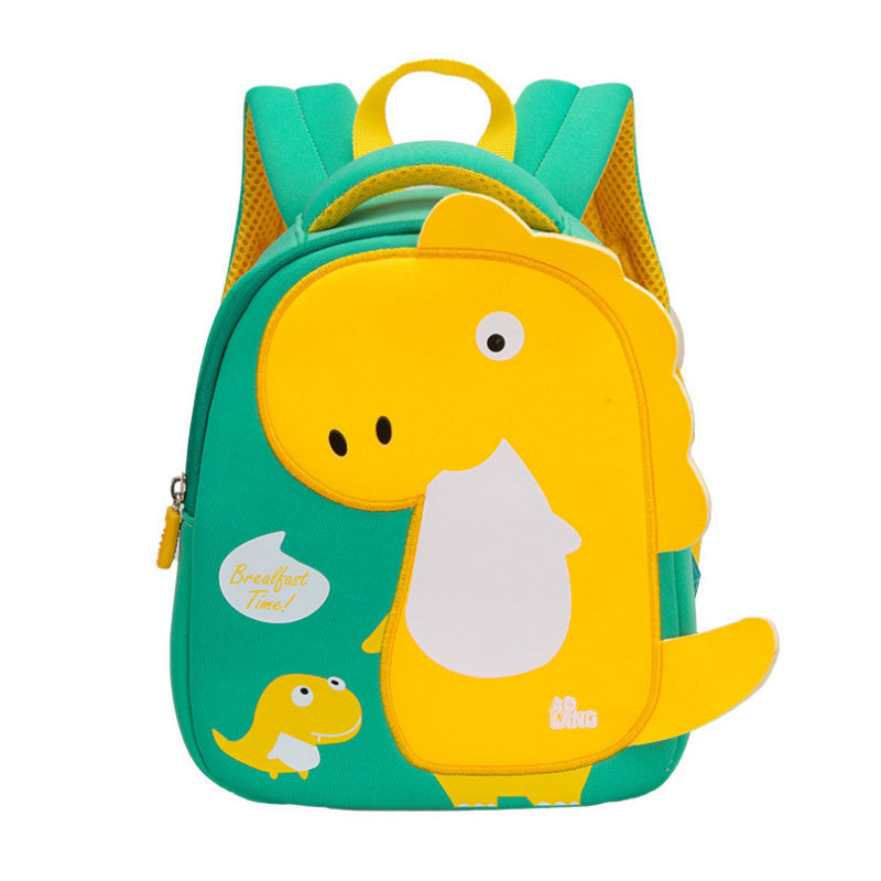 New dinosaur children's bags, diving materials, kindergarten schoolbags, cartoon and cute girls' schoolbags, student backpacks, boys' bags Item Picture