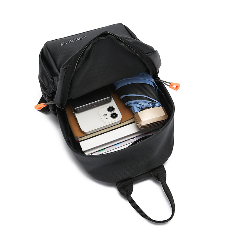 Trendy men's chest bag, water-resistant crossbody bag, casual single-shoulder backpack, fashionable business bag, multi-functional men's bag, cross-border Item Picture
