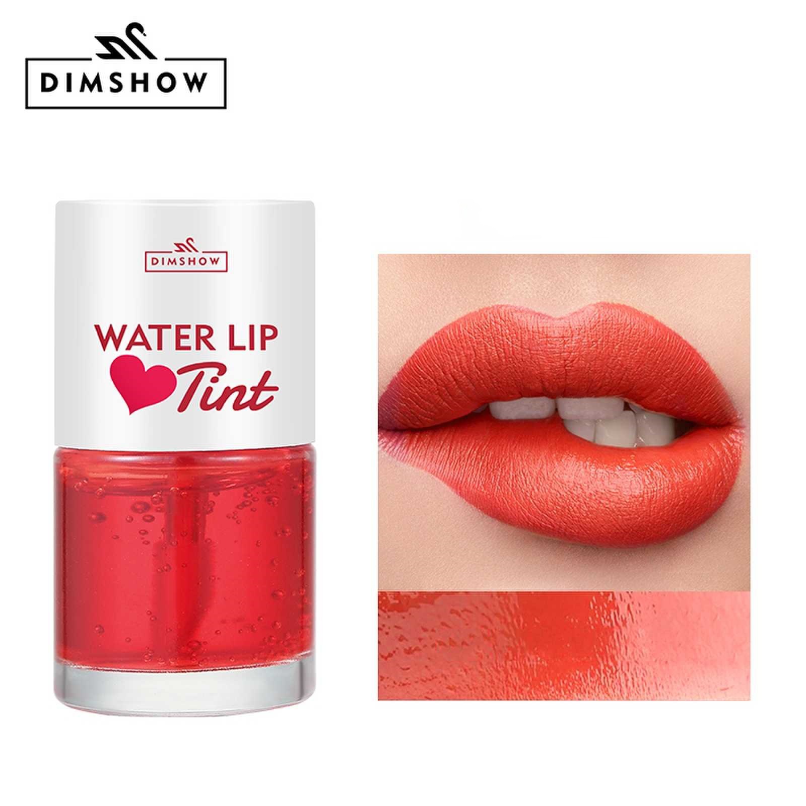 DIMSHOW's cross-border bestsellers, the non-fading lip gloss and matte lip gloss, are not easy to stick to cups of beauty lipstick water full figure
