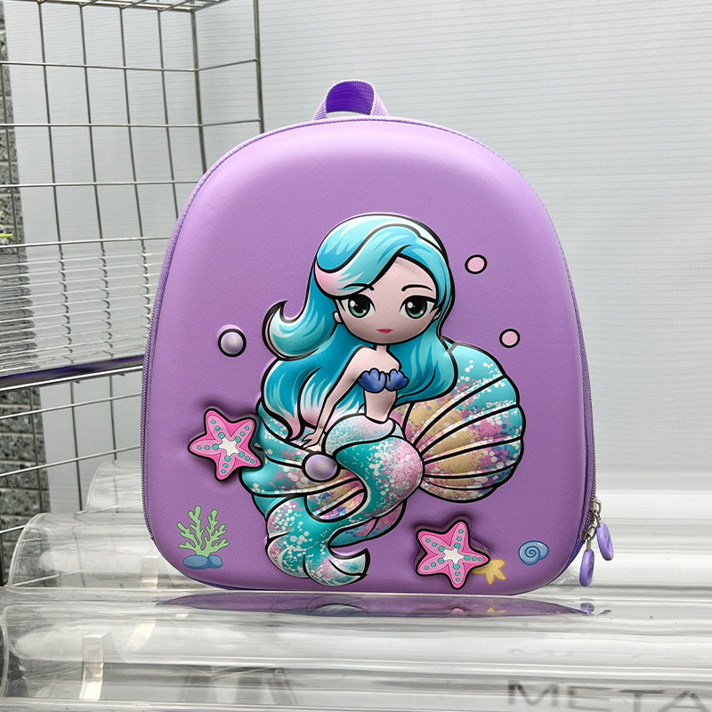 Children's hard shell bags, EVA cute cartoon bags, boys' and girls' kindergarten small class stylish small schoolbags, fashionable backpacks Application Scenario