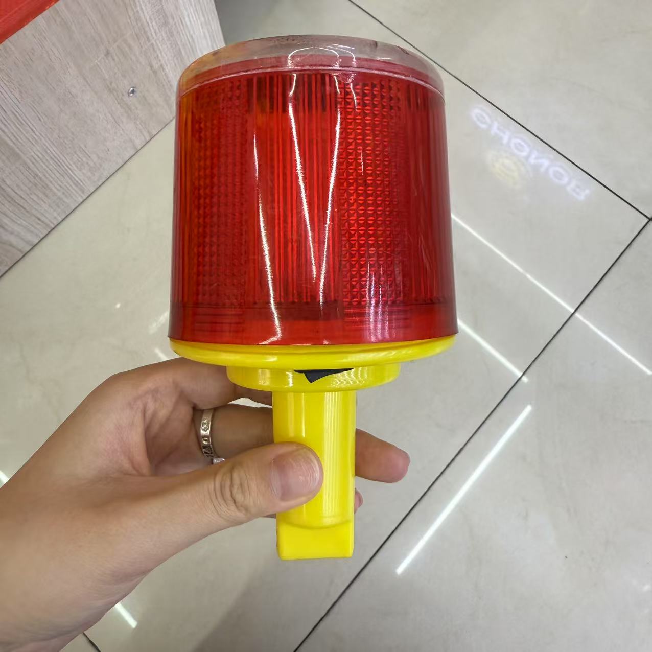 太阳能LED警示灯交通信号路锥灯 塔吊塔机信号灯夜间施工交通设施