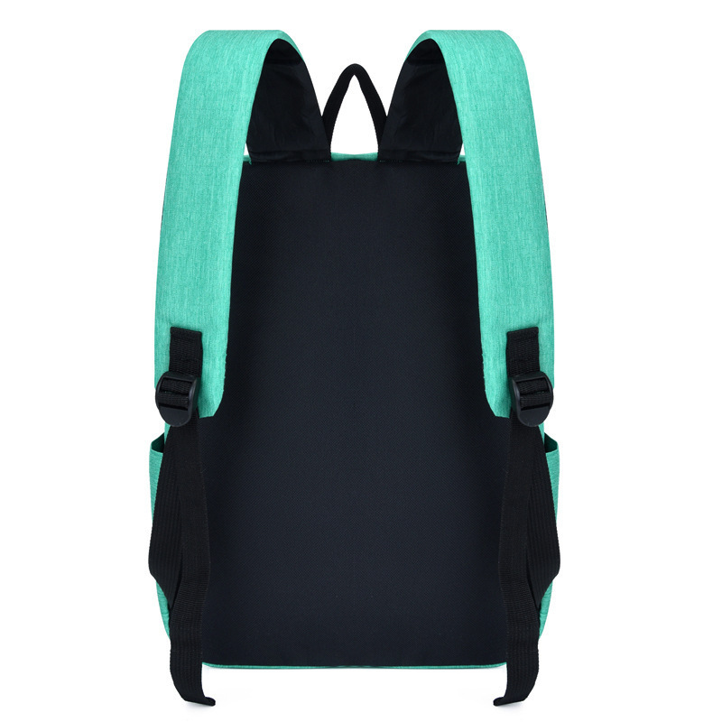 Cross-border backpacks, colorful backpacks, simple and fashionable campus student schoolbags, outdoor versatile travel bags, LOGO available upon request Specification drawing