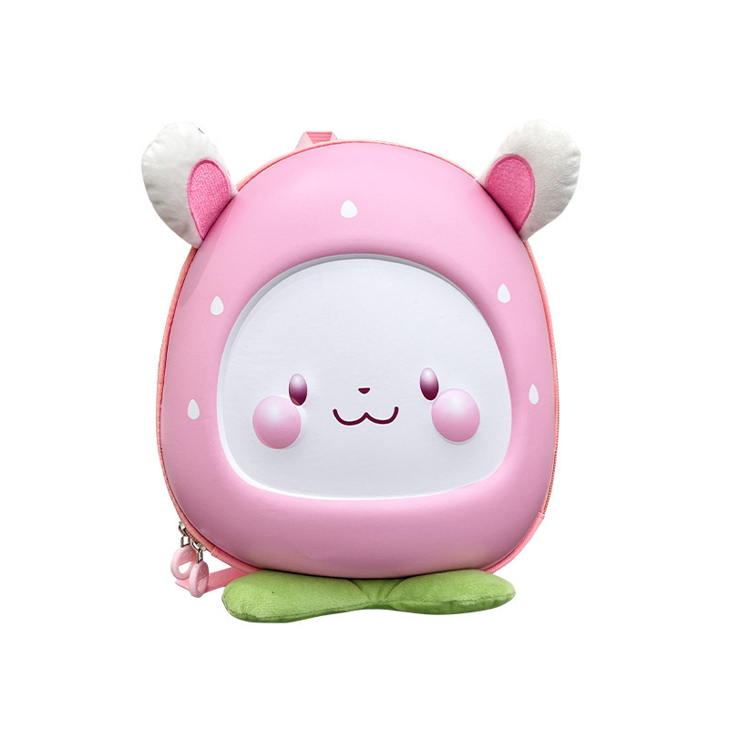 2024 New Cross-border cute Little Rabbit Backpack for Kindergarten Babies, cartoon small class boys and girls aged 2-5 Item Picture