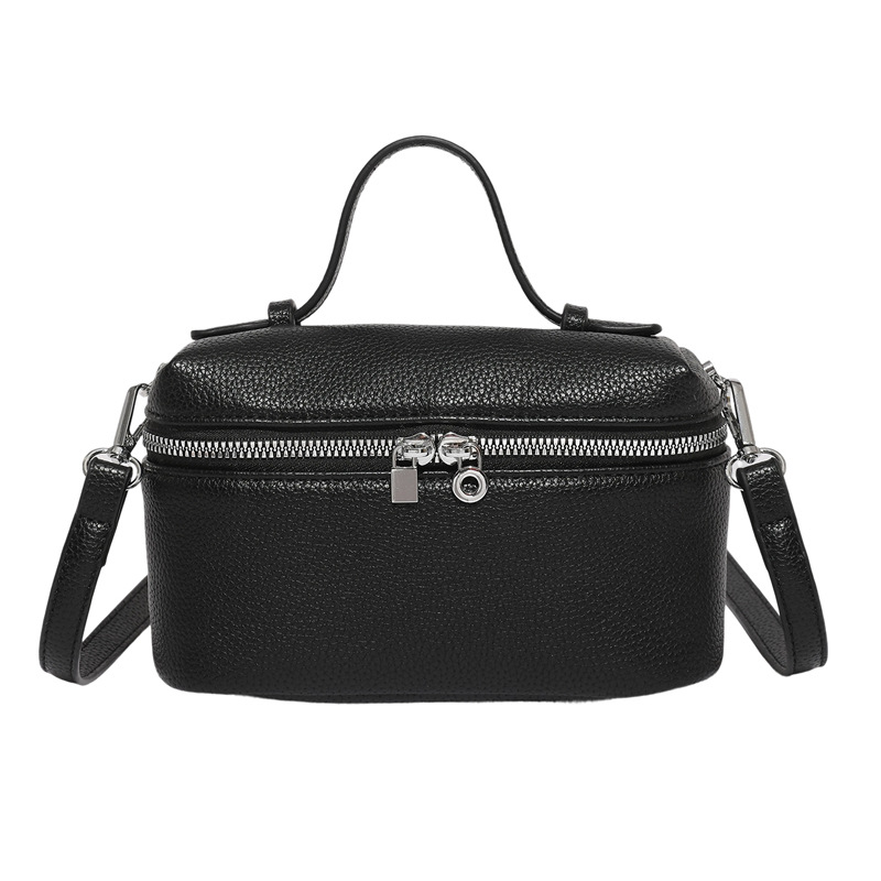 The new Korean-style fashionable handbag in 2025 features a simple candy-colored, stylish small square bag with a laid-back and casual crossbody style Item Picture