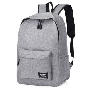 Backpack for middle school students, large-capacity urban simple travel backpack, college style fashionable computer bag, casual bag Item Picture